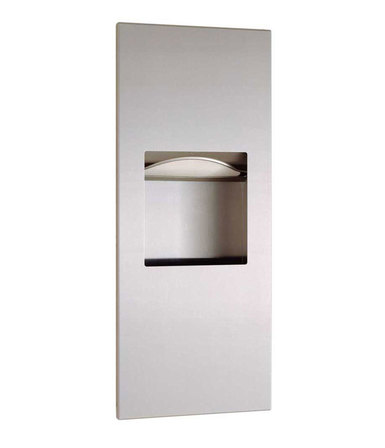 B-36903 - Trimline Recessed Paper Towel Dispenser / Waste Receptacle